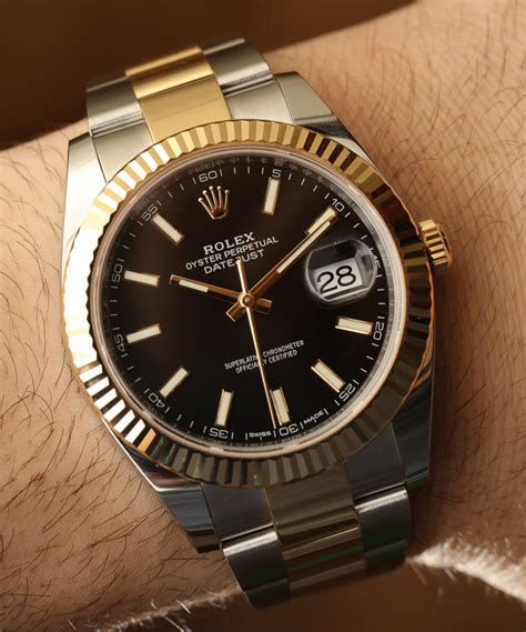 rolex datejust 41 two tone